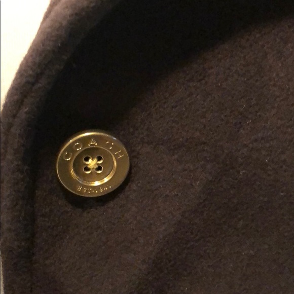 Coach three-quarter wool coat - Picture 2 of 7
